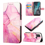 Custodia portafoglio in pelle per Nokia C32