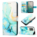 Custodia portafoglio in pelle per Nokia C32