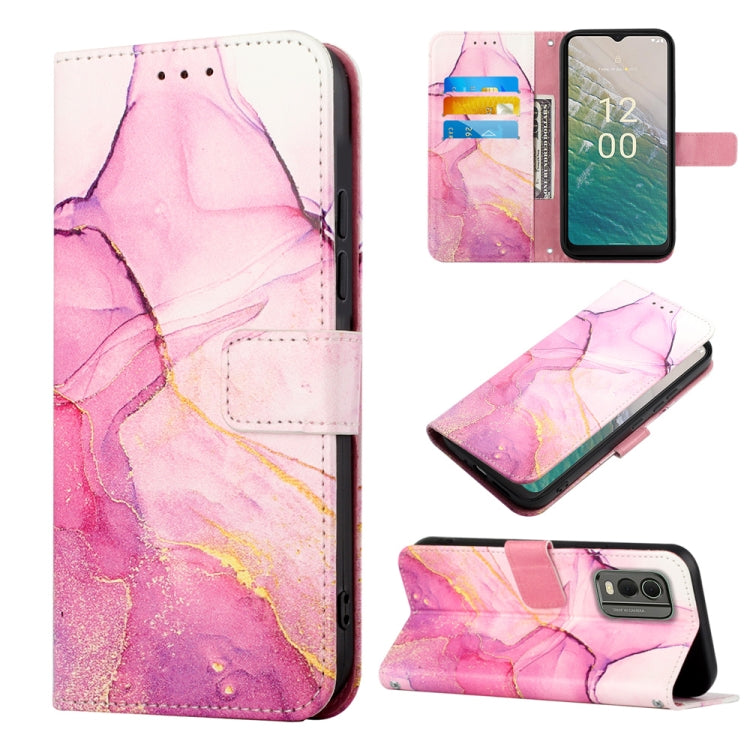 Custodia portafoglio in pelle per Nokia C32