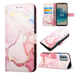 Custodia portafoglio in pelle per Nokia C32