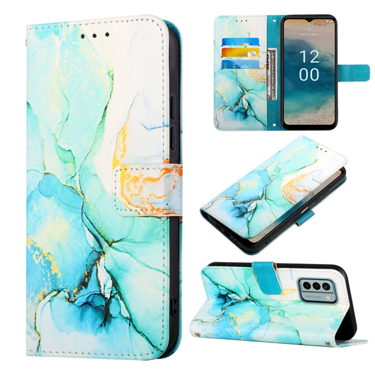 Custodia portafoglio in pelle per Nokia C32