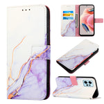 Custodia portafoglio in pelle per Xiaomi Redmi Note 12 4G