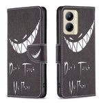 Custodia per telefono in pelle con motivo a disegno colorato, For Realme C33, For Motorola Edge 40 Pro 5G / Moto X40/X40 Pro