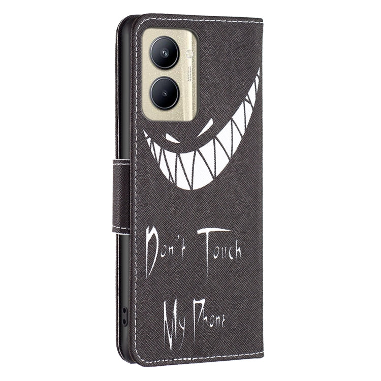 Custodia per telefono in pelle con motivo a disegno colorato, For Realme C33, For Motorola Edge 40 Pro 5G / Moto X40/X40 Pro
