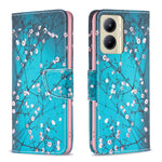 Custodia per telefono in pelle con motivo a disegno colorato, For Realme C33, For Motorola Edge 40 Pro 5G / Moto X40/X40 Pro
