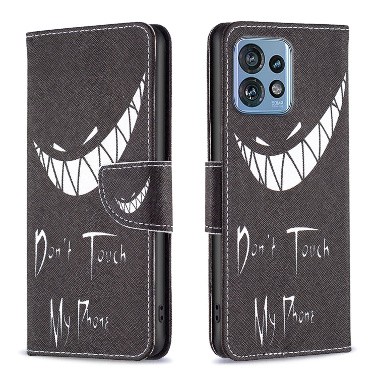 Custodia per telefono in pelle con motivo a disegno colorato, For Realme C33, For Motorola Edge 40 Pro 5G / Moto X40/X40 Pro