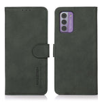 KHAZNEH Custodia per telefono in pelle con trama opaca, For Nokia G42, For Nokia XR21, For Nokia C12 4G