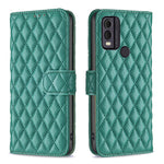 Custodia per cellulare in pelle con flip a portafoglio Diamond Lattice, For Nokia C12, For Nokia C22, For Nokia C32, For Realme C33