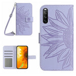 Custodia in pelle con flip per Sony Xperia 10 V