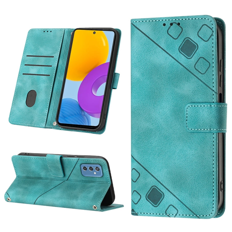 Custodia portafoglio in pelle goffrata per Samsung Galaxy S20