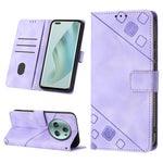 Custodia per telefono in pelle goffrata effetto pelle, For Honor Magic5 Pro, For Motorola Moto G Stylus 5G 2023, For OnePlus Ace 2 5G / 11R 5G, For OPPO Find X6