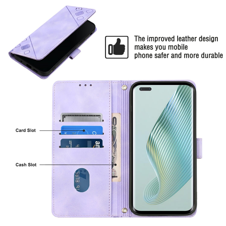 Custodia per telefono in pelle goffrata effetto pelle, For Honor Magic5 Pro, For Motorola Moto G Stylus 5G 2023, For OnePlus Ace 2 5G / 11R 5G, For OPPO Find X6