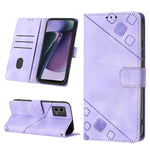 Custodia per telefono in pelle goffrata effetto pelle, For Honor Magic5 Pro, For Motorola Moto G Stylus 5G 2023, For OnePlus Ace 2 5G / 11R 5G, For OPPO Find X6