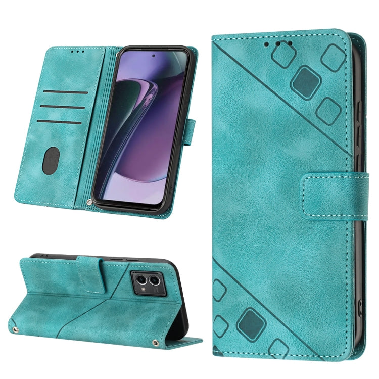 Custodia per telefono in pelle goffrata effetto pelle, For Honor Magic5 Pro, For Motorola Moto G Stylus 5G 2023, For OnePlus Ace 2 5G / 11R 5G, For OPPO Find X6
