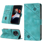 Custodia per telefono in pelle goffrata effetto pelle, For Honor Magic5 Pro, For Motorola Moto G Stylus 5G 2023, For OnePlus Ace 2 5G / 11R 5G, For OPPO Find X6