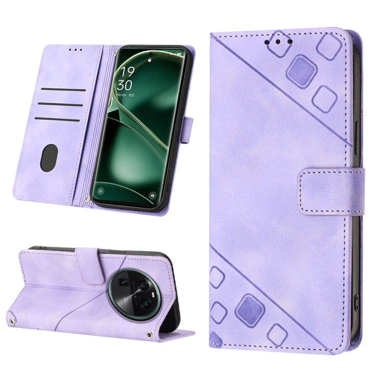 Custodia per telefono in pelle goffrata effetto pelle, For Honor Magic5 Pro, For Motorola Moto G Stylus 5G 2023, For OnePlus Ace 2 5G / 11R 5G, For OPPO Find X6