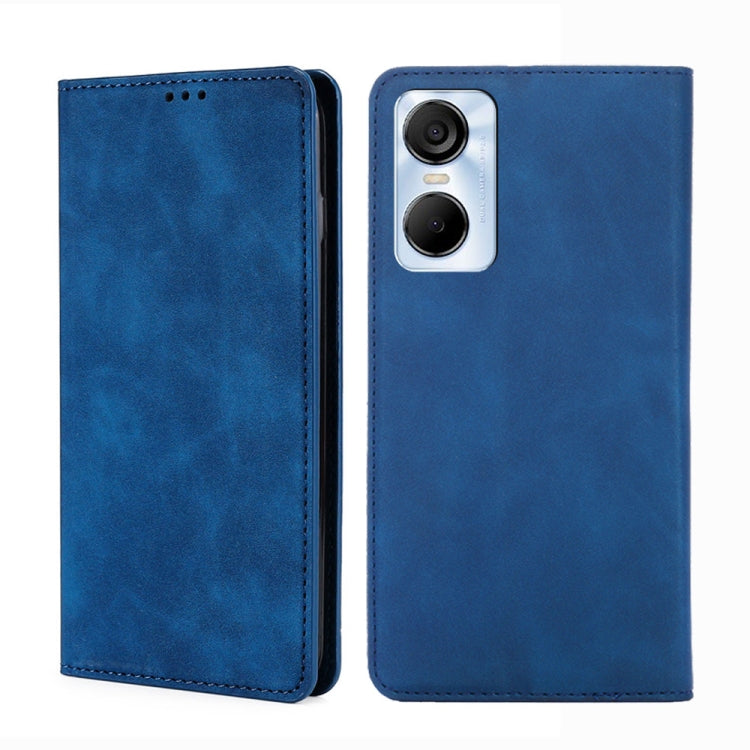 Custodia per telefono in pelle con vibrazione orizzontale magnetica Skin Feel, For Tecno Pop 6 Pro, For Tecno Pova 4, For Tecno Pova 4 Pro, For Huawei P60 / P60 Pro