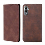 Custodia per telefono in pelle con vibrazione orizzontale magnetica Skin Feel, For Tecno Pop 6 Pro, For Tecno Pova 4, For Tecno Pova 4 Pro, For Huawei P60 / P60 Pro
