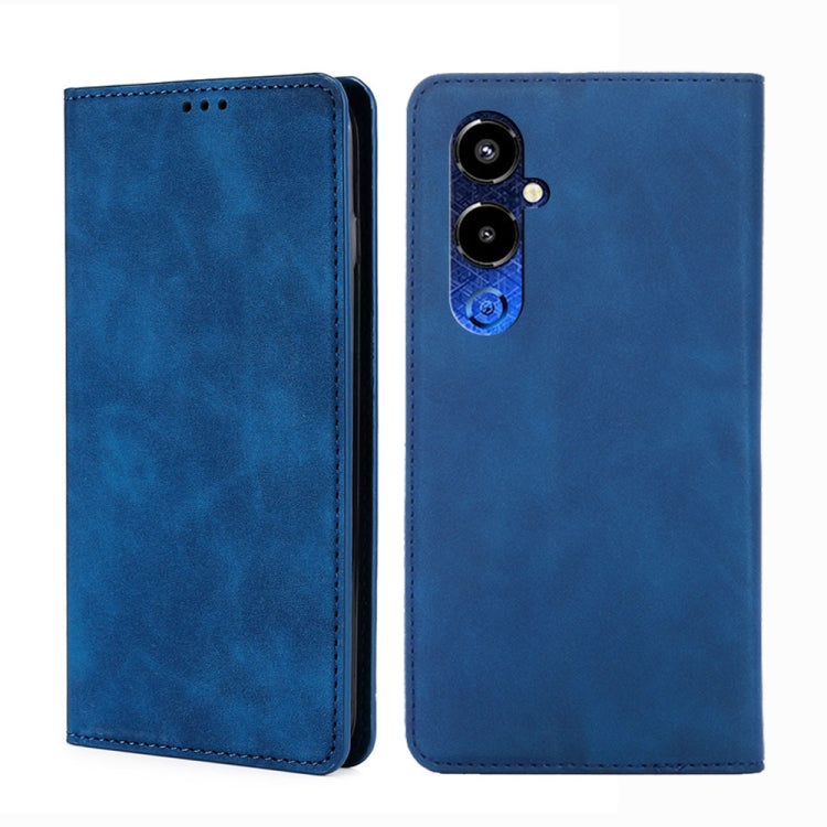 Custodia per telefono in pelle con vibrazione orizzontale magnetica Skin Feel, For Tecno Pop 6 Pro, For Tecno Pova 4, For Tecno Pova 4 Pro, For Huawei P60 / P60 Pro