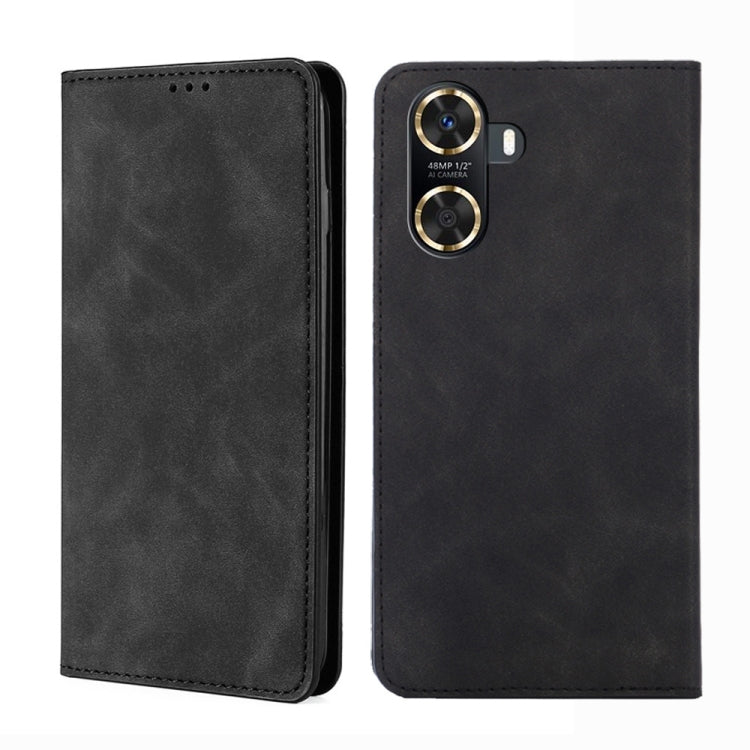 Custodia per telefono in pelle con vibrazione orizzontale magnetica Skin Feel, For Huawei Enjoy 60, For Nokia G22, For OnePlus Ace 2V 5G