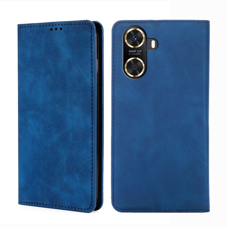 Custodia per telefono in pelle con vibrazione orizzontale magnetica Skin Feel, For Huawei Enjoy 60, For Nokia G22, For OnePlus Ace 2V 5G