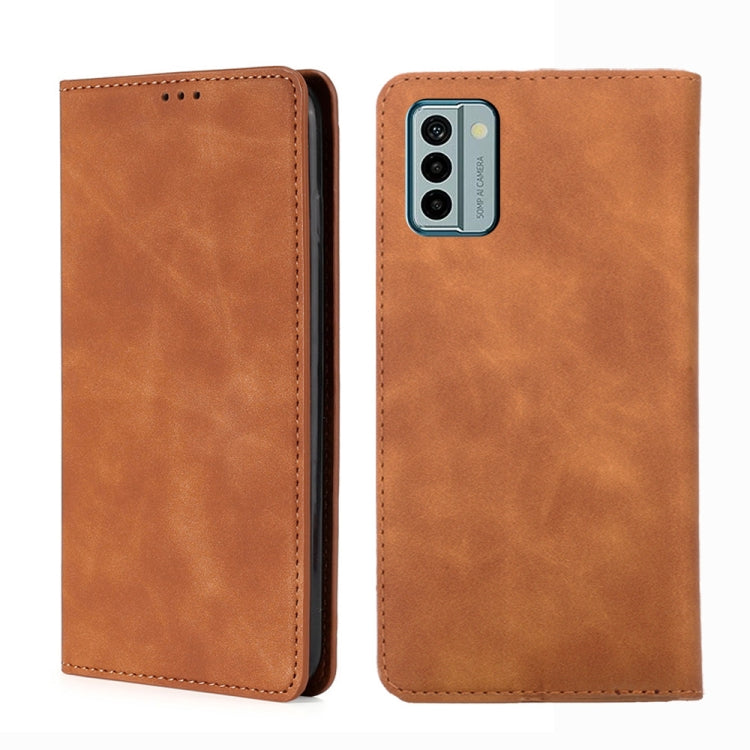 Custodia per telefono in pelle con vibrazione orizzontale magnetica Skin Feel, For Huawei Enjoy 60, For Nokia G22, For OnePlus Ace 2V 5G