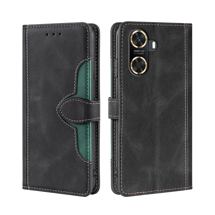 Custodia per telefono in pelle con fibbia magnetica Skin Feel, For Huawei P60 / P60 Pro, For Huawei Enjoy 60, For OPPO Find X6 5G, For OPPO Find X6 Pro 5G, For Realme C55 4G, For Realme GT Neo 5 / GT3
