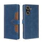 Custodia per telefono in pelle con fibbia magnetica Skin Feel, For Huawei P60 / P60 Pro, For Huawei Enjoy 60, For OPPO Find X6 5G, For OPPO Find X6 Pro 5G, For Realme C55 4G, For Realme GT Neo 5 / GT3
