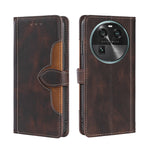 Custodia per telefono in pelle con fibbia magnetica Skin Feel, For Huawei P60 / P60 Pro, For Huawei Enjoy 60, For OPPO Find X6 5G, For OPPO Find X6 Pro 5G, For Realme C55 4G, For Realme GT Neo 5 / GT3