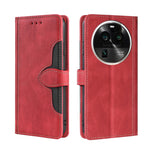 Custodia per telefono in pelle con fibbia magnetica Skin Feel, For Huawei P60 / P60 Pro, For Huawei Enjoy 60, For OPPO Find X6 5G, For OPPO Find X6 Pro 5G, For Realme C55 4G, For Realme GT Neo 5 / GT3
