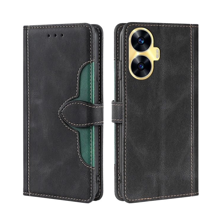 Custodia per telefono in pelle con fibbia magnetica Skin Feel, For Huawei P60 / P60 Pro, For Huawei Enjoy 60, For OPPO Find X6 5G, For OPPO Find X6 Pro 5G, For Realme C55 4G, For Realme GT Neo 5 / GT3