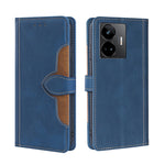 Custodia per telefono in pelle con fibbia magnetica Skin Feel, For Huawei P60 / P60 Pro, For Huawei Enjoy 60, For OPPO Find X6 5G, For OPPO Find X6 Pro 5G, For Realme C55 4G, For Realme GT Neo 5 / GT3