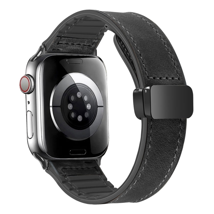 Cinturino magnetico pieghevole in silicone per Apple Watch 41mm