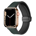 Cinturino magnetico pieghevole in silicone per Apple Watch 41mm