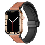 Cinturino magnetico pieghevole in silicone per Apple Watch 41mm