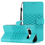 Custodia per telefono in pelle con effetto pelle goffrata a diamante con cordino, For Google Pixel 8, For Google Pixel 8 Pro, For Google Pixel 7 5G, For Google Pixel 7 Pro 5G