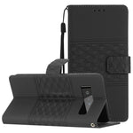 Custodia per telefono in pelle con effetto pelle goffrata a diamante con cordino, For Google Pixel 7a, For Google Pixel 6, For Google Pixel 6 Pro, For Google Pixel 6a
