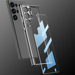 Custodia trasparente PC TPU per Samsung Galaxy S23 Ultra