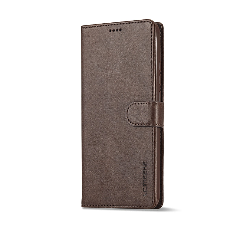 LC.IMEEKE Custodia in pelle a vibrazione orizzontale con struttura in vitello, For Xiaomi 13 Lite