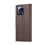 LC.IMEEKE Custodia in pelle a vibrazione orizzontale con struttura in vitello, For Xiaomi 13 Lite