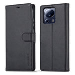 LC.IMEEKE Custodia in pelle a vibrazione orizzontale con struttura in vitello, For Xiaomi 13 Lite