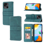 Custodia portafoglio in pelle effetto righe per Redmi Note 12 Pro