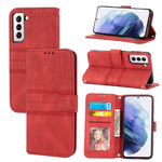 Custodia portafoglio in pelle effetto righe per Redmi Note 12 Pro