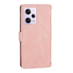 Custodia portafoglio in pelle con cerniera per Redmi Note 12 Pro