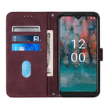Custodia portafoglio in pelle per Nokia G22 con flip 3D