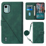 Custodia portafoglio in pelle per Nokia G22 con flip 3D