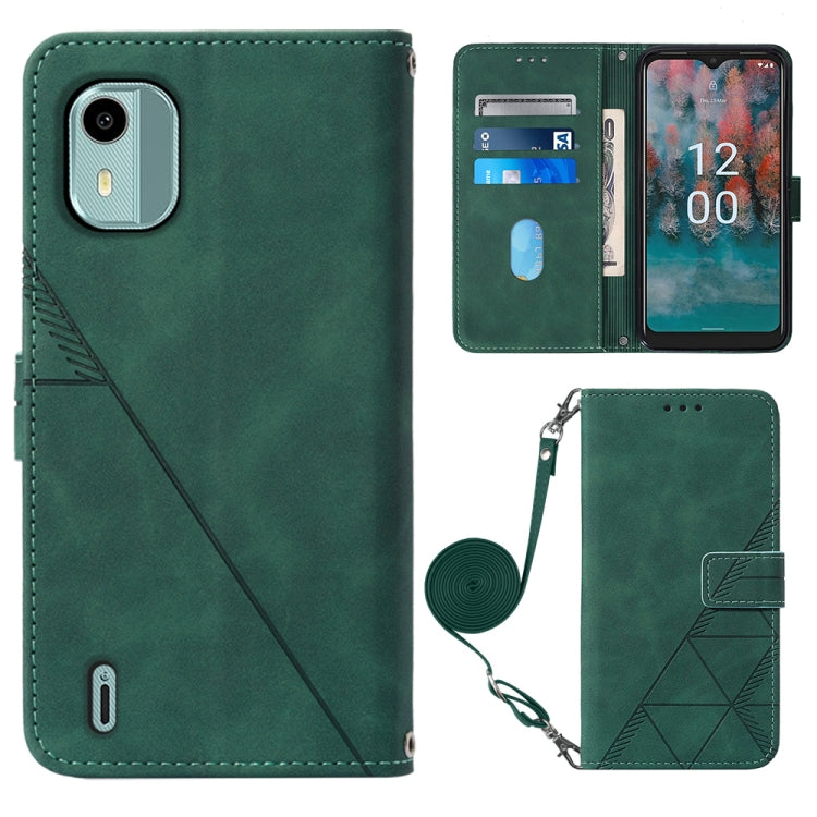 Custodia portafoglio in pelle per Nokia G22 con flip 3D