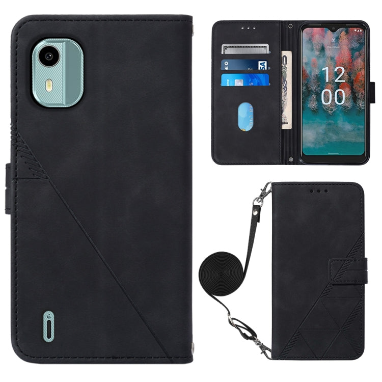 Custodia portafoglio in pelle per Nokia G22 con flip 3D