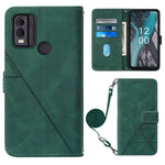 Custodia portafoglio in pelle per Nokia G22 con flip 3D