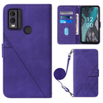 Custodia portafoglio in pelle per Nokia G22 con flip 3D